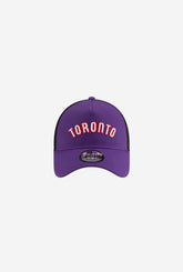Toronto Raptors Classic 9FORTY Trucker Cap - Purple
