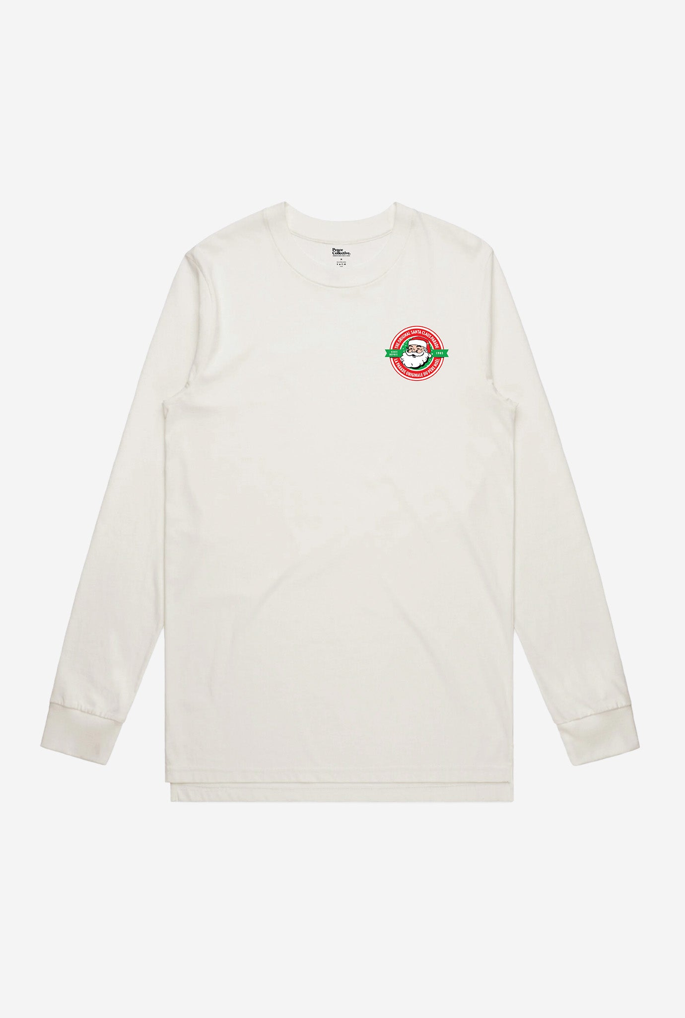 Santa Claus Arrives in Toronto Longsleeve T-Shirt - Ivory