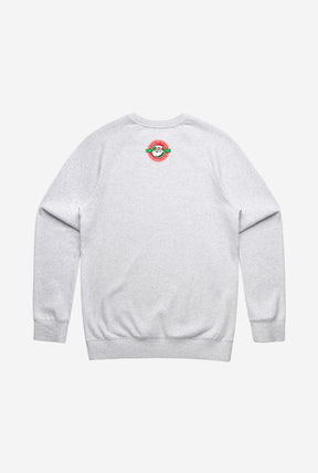 Santa Claus Arrives in Toronto Crewneck - Ash