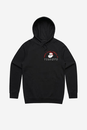 Toronto Santa Claus Parade Map Hoodie - Black