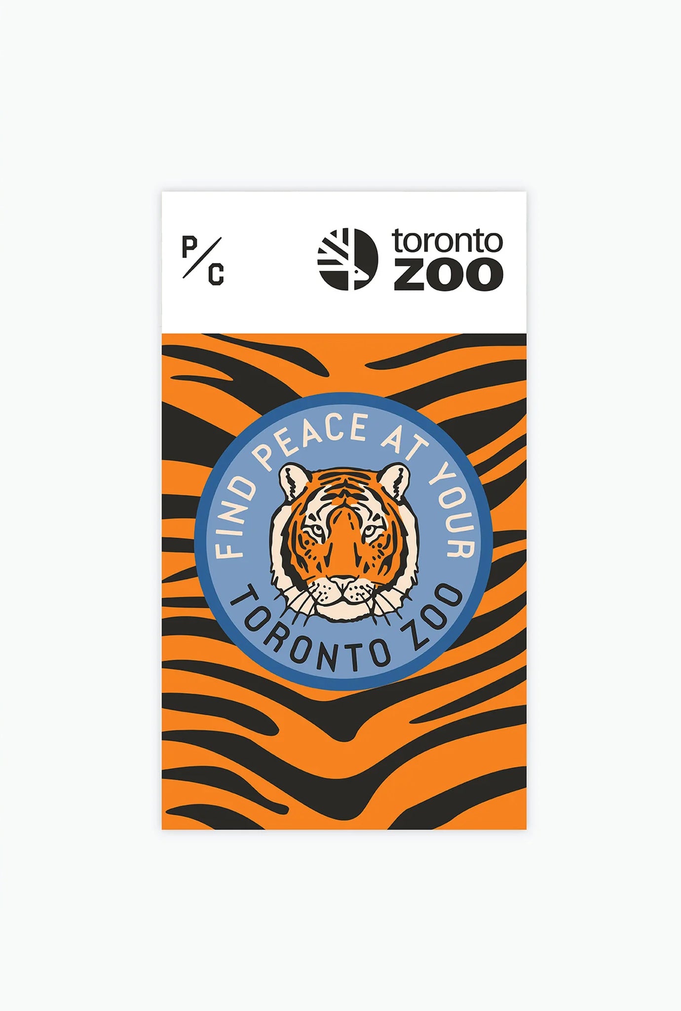 Toronto Zoo Tiger Patch - Multicolour