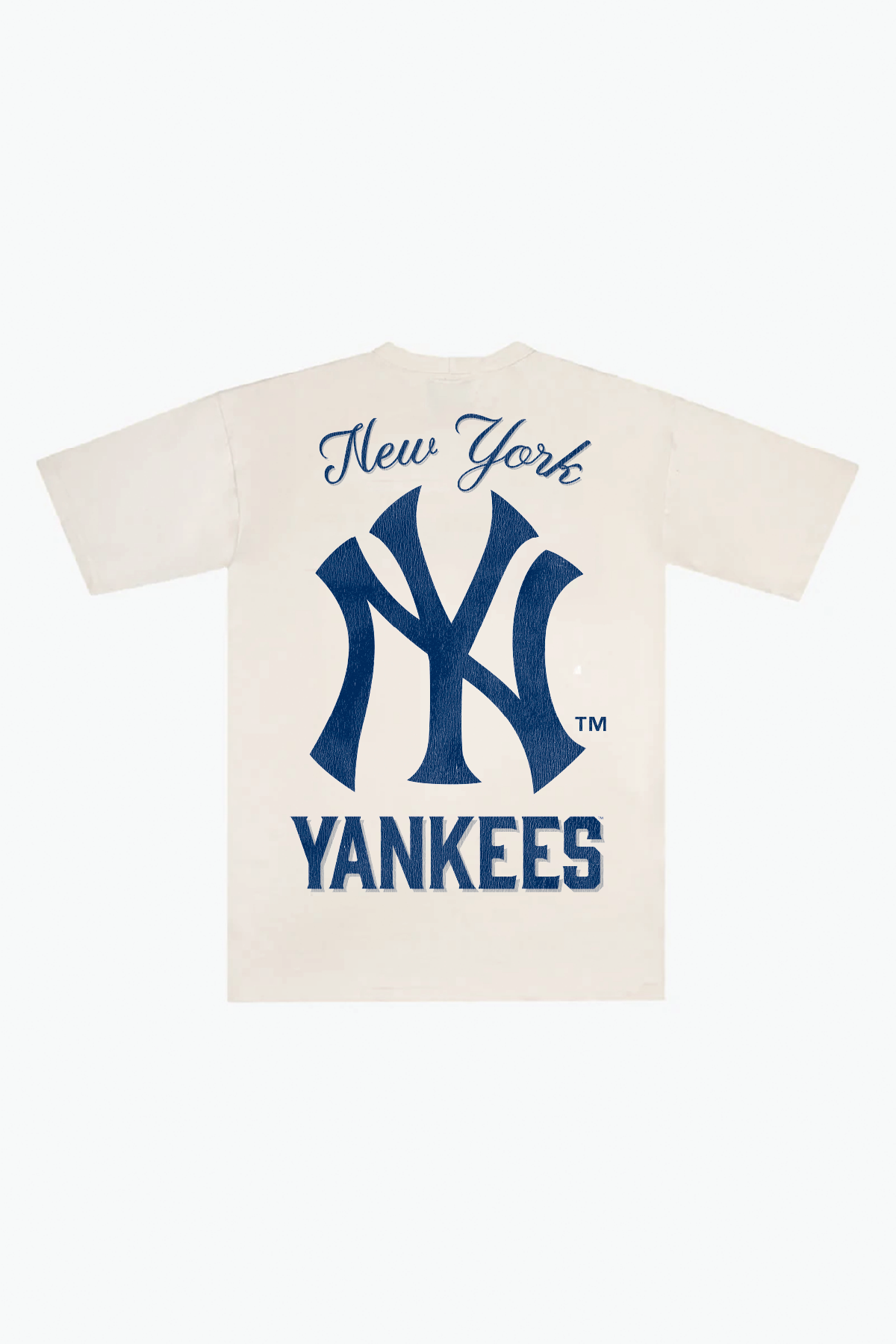 New York Yankees Team Heavyweight T-Shirt - Ivory