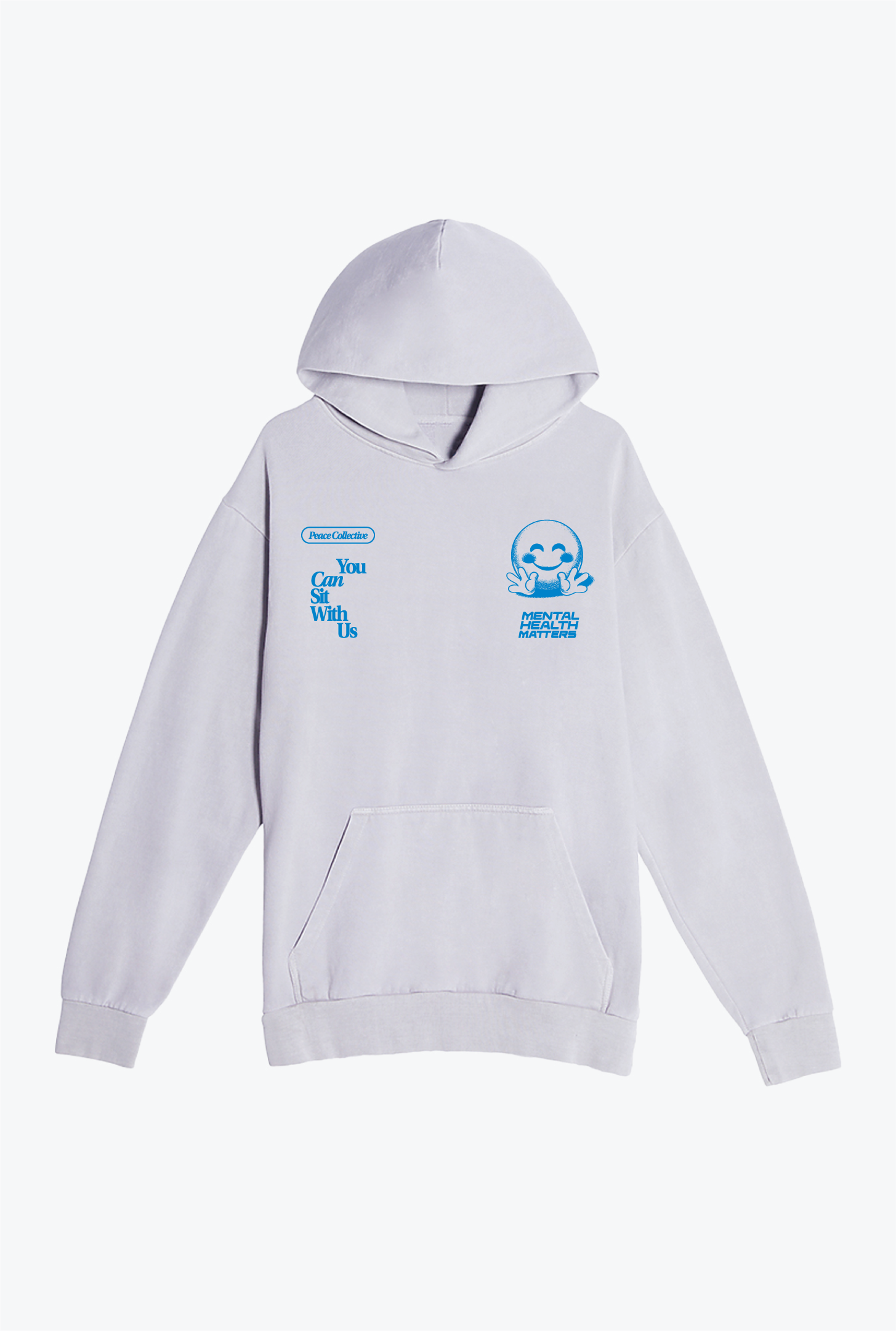 You Can Sit With Us Heavyweight Hoodie - Lunar Rock