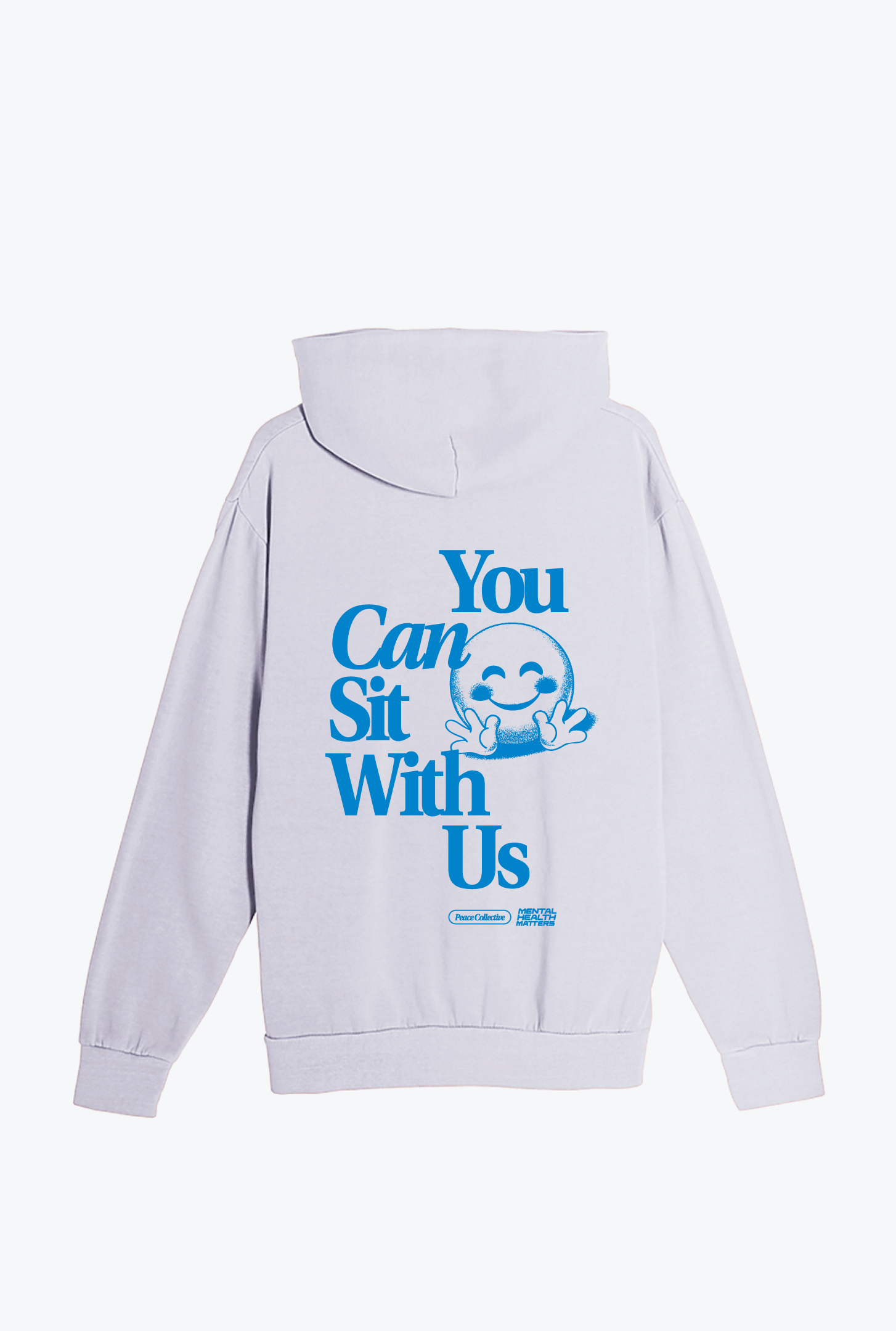 You Can Sit With Us Heavyweight Hoodie - Lunar Rock