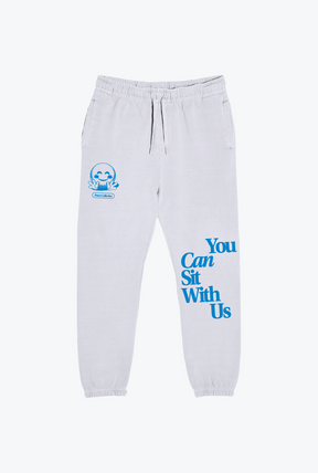 You Can Sit With Us Heavyweight Jogger - Lunar Rock
