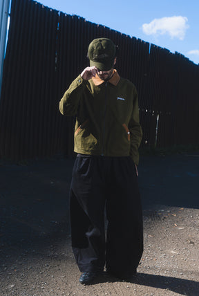 Peace Basics Dad Cap - Olive