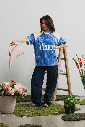 Peace Soccer Jersey - Navy