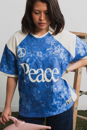Peace Soccer Jersey - Navy