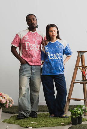 Peace Soccer Jersey - Navy