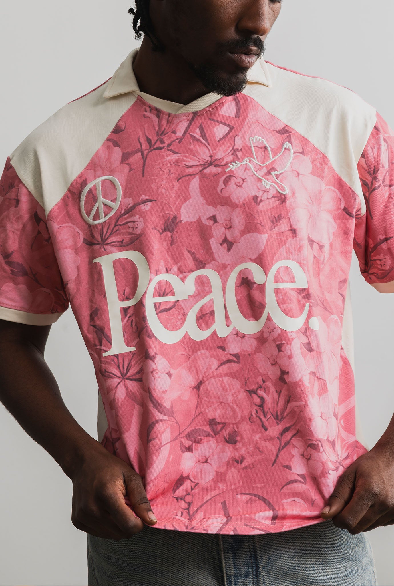 Peace Soccer Jersey - Terra Cotta