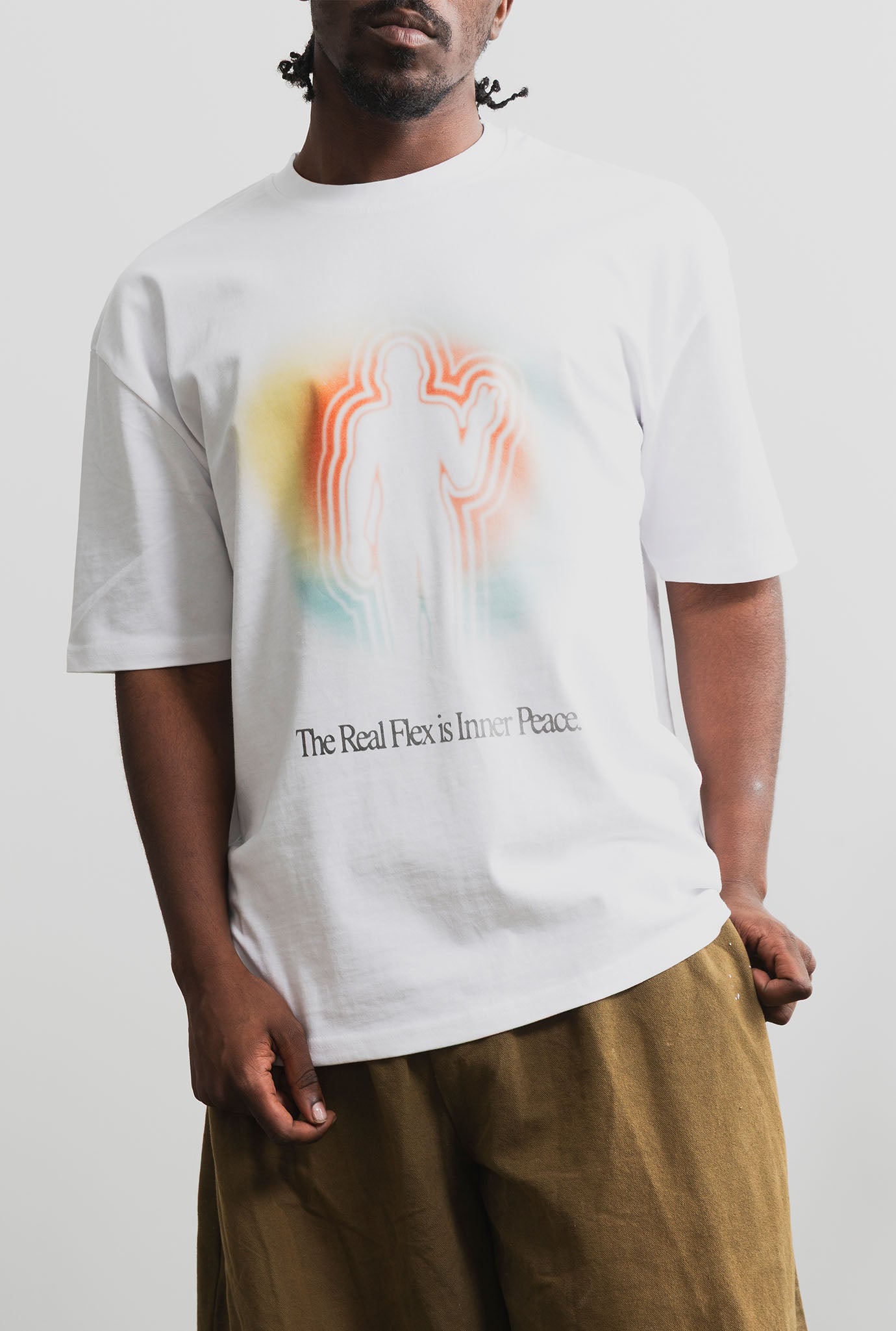 Inner Peace Heavyweight T-Shirt - White