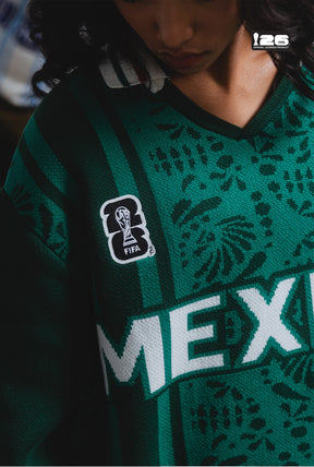 FIFA World Cup 2026™ Mexico Knit Long Sleeve Jersey - Green
