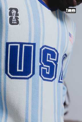 FIFA World Cup 2026™ USA Knit Long Sleeve Jersey - White