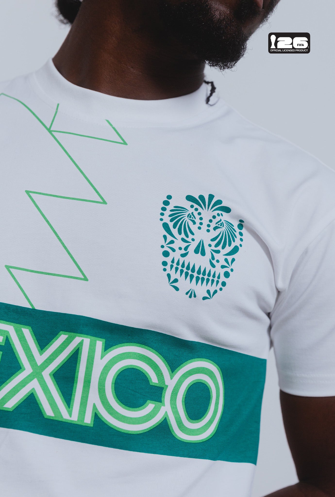 FIFA World Cup 2026™ 002: Mexico Heavyweight T-Shirt - White
