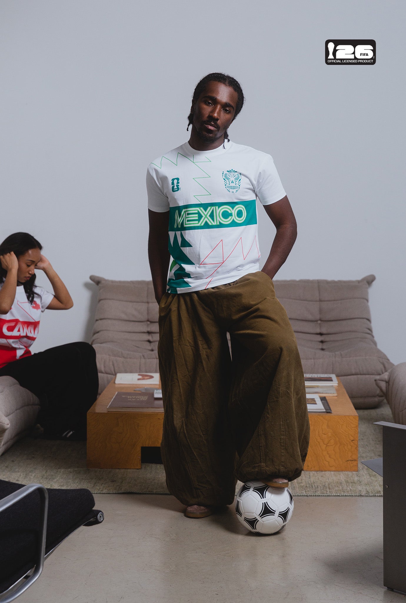 FIFA World Cup 2026™ 002: Mexico Heavyweight T-Shirt - White