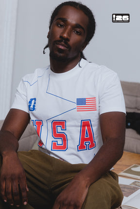 FIFA World Cup 2026™ 002: USA Heavyweight T-Shirt - White