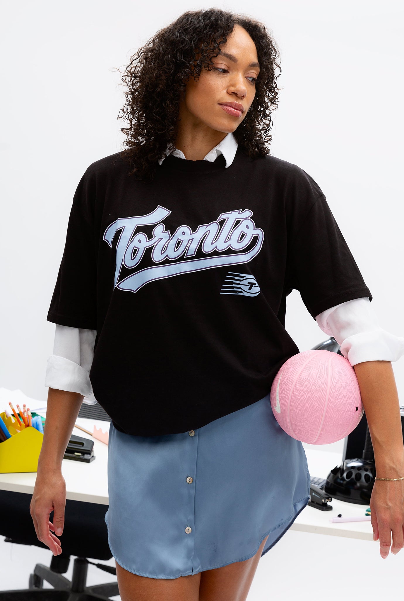 T-shirt Toronto Tempo Spirit Heavyweight - Noir