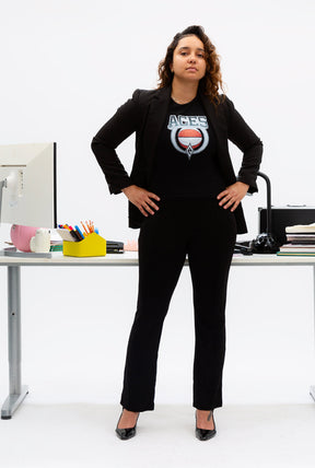 Las Vegas Aces Baby Tee - Black