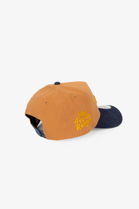 Peace How Are You Really 9FORTY Adjustable Cap - Bronze/ Denim