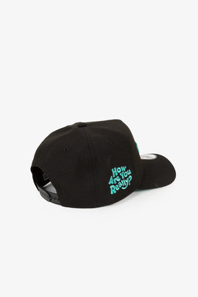 Peace How Are You Really 9FORTY Adjustable Cap - Black/ Blue Tint