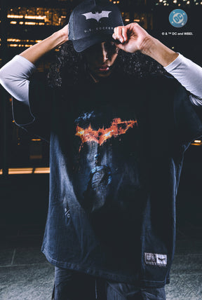 Camiseta US Soccer x DC Comics The Dark Knight - Negra