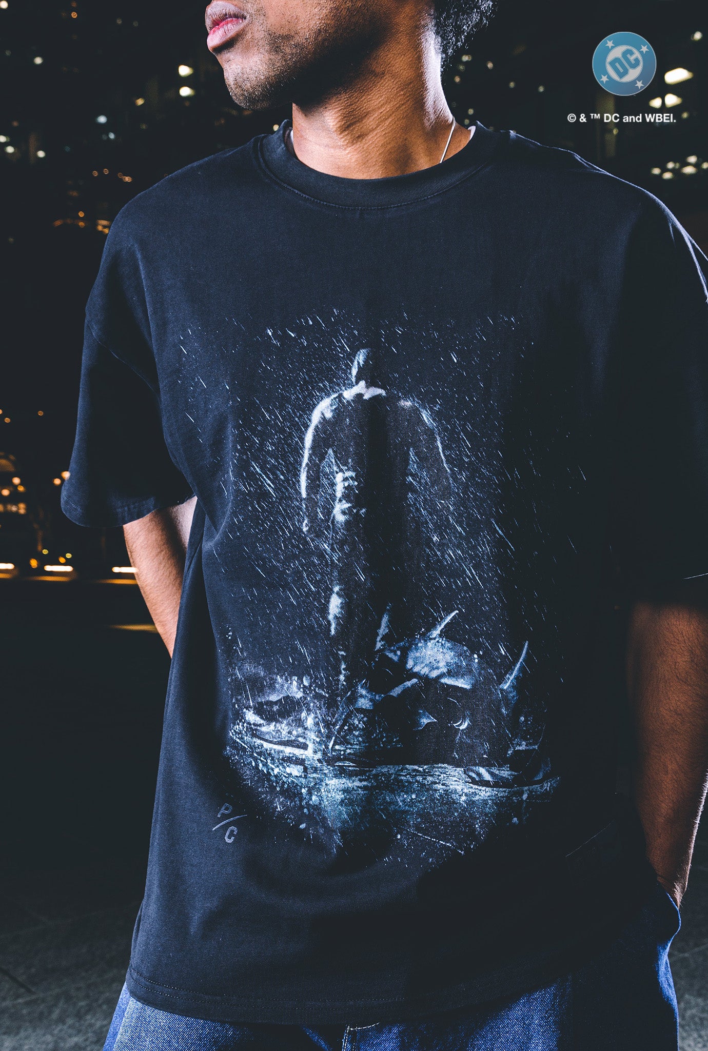 Camiseta US Soccer x DC Comics Bane - Negra