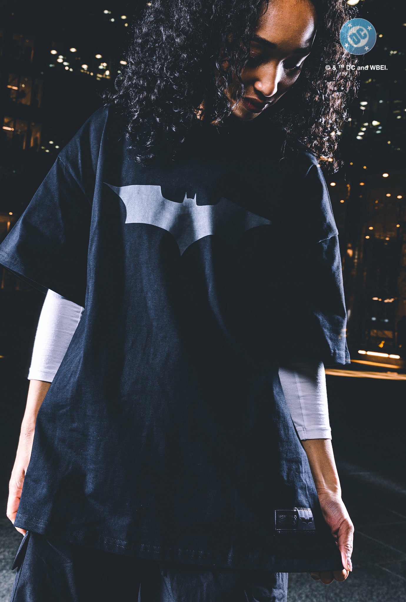 Camiseta US Soccer x DC Comics Batman - Negra