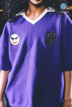 Jersey de punto US Soccer x DC Comics Joker - Púrpura