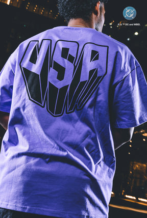 Camiseta US Soccer x DC Comics Joker - Púrpura