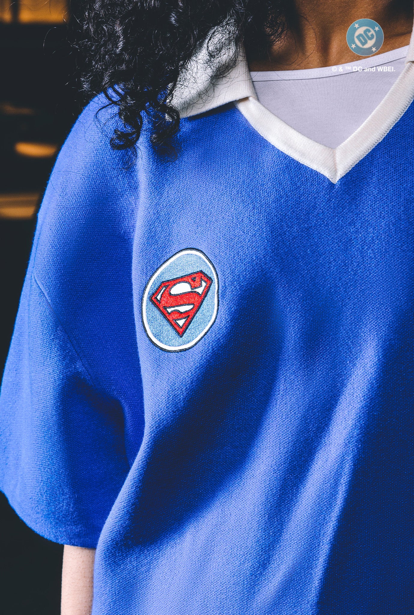 Jersey de punto US Soccer x DC Comics Superman - Azul