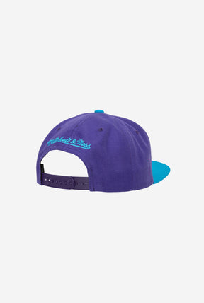 Utah Jazz Team 2 Tone 2.0 Snapback HWC - Purple/Teal