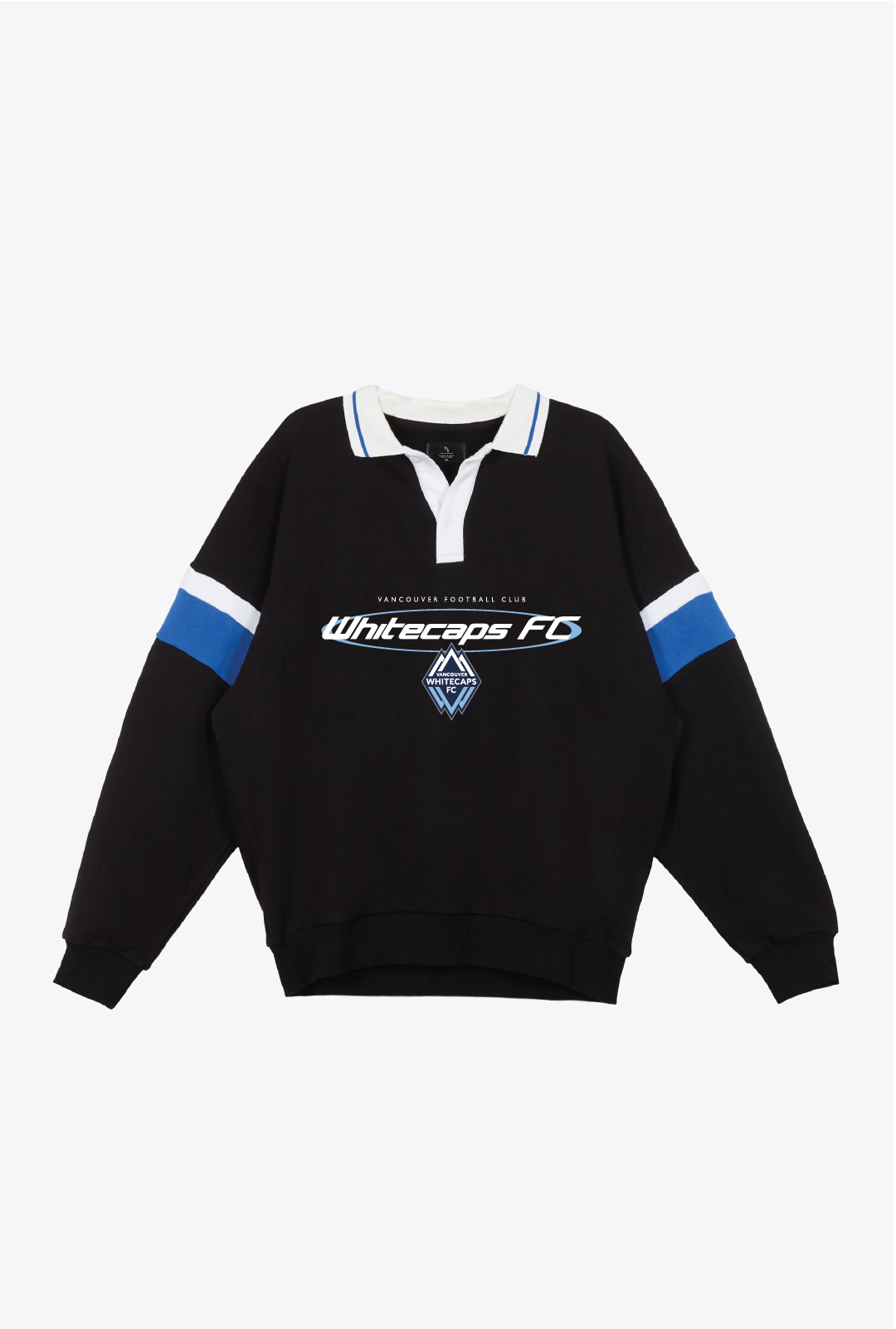 Vancouver Whitecaps FC Oversized Rugby - Black / Navy