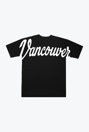 Vancouver Whitecaps FC Spirit Heavyweight T-Shirt - Black