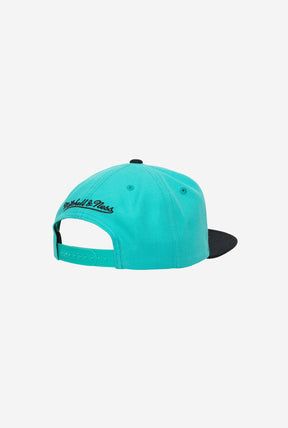 Vancouver Grizzlies Team 2 Tone 2.0 Snapback HWC - Teal/Black