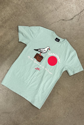 Vancouver Seagull T-Shirt - Blue