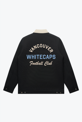 Vancouver Whitecaps Football Club Work Jacket - Black