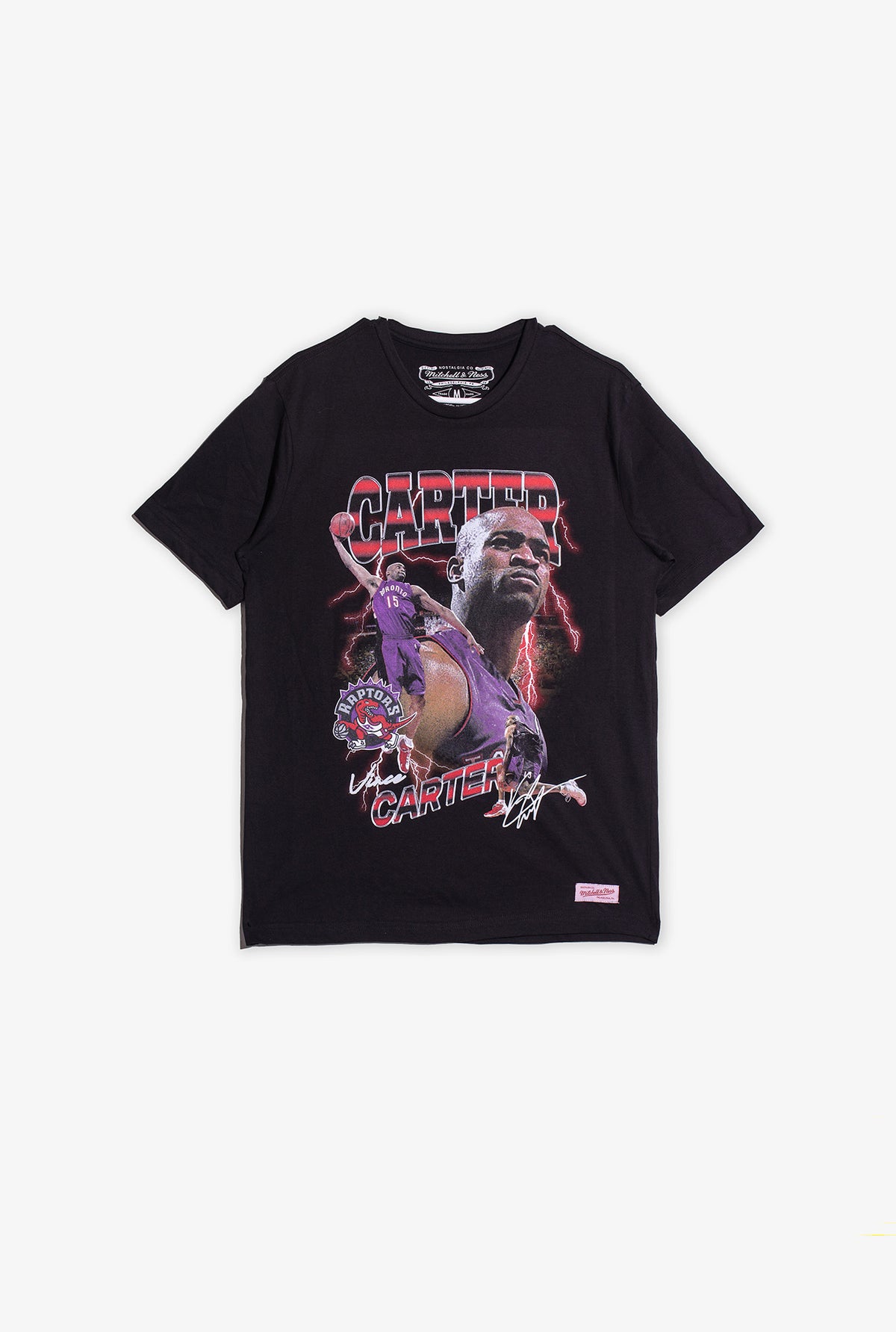 Toronto Raptors Vince Carter Bootleg T-Shirt - Black