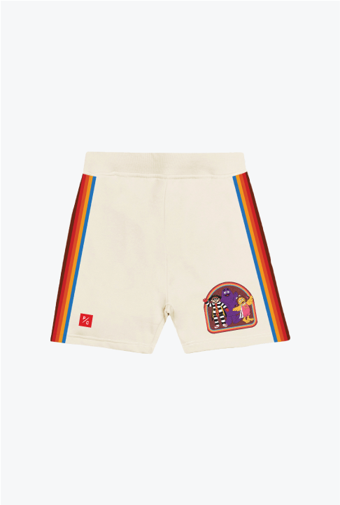 P/C x McDonald's Retro Fleece Shorts - Ivory