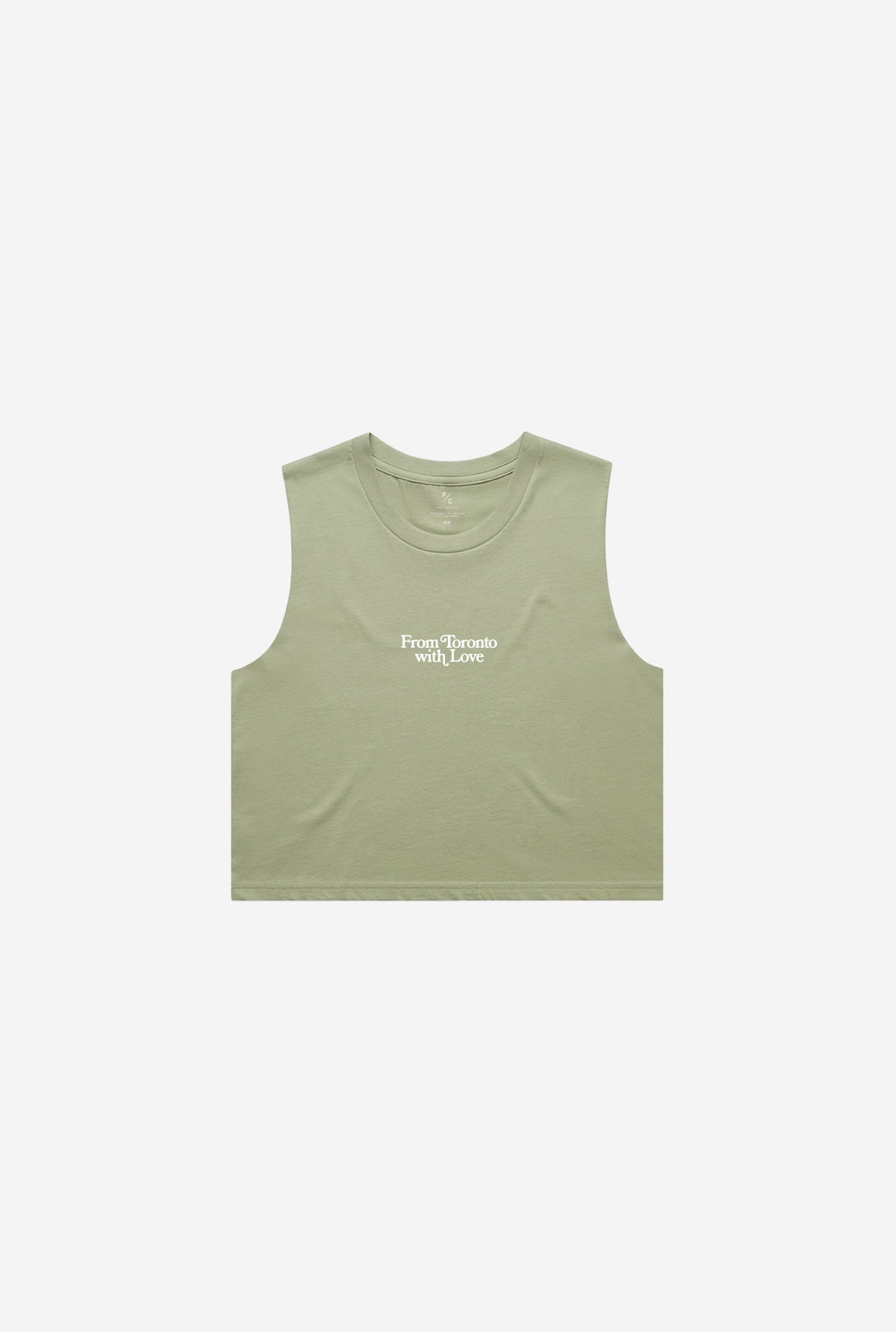 From Toronto With Love Women's Tank - Pistachio