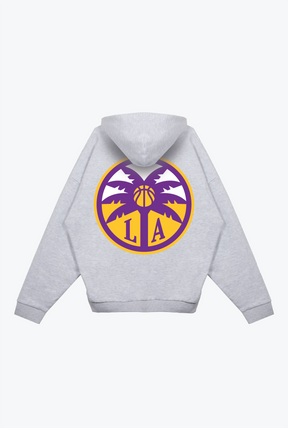 Los Angeles Sparks Essentials Heavyweight Hoodie - Ash