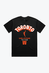 T-shirt WNBA Bienvenue à Toronto - Noir