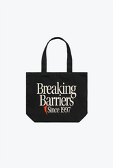 Breaking Barriers Tote Bag - Black