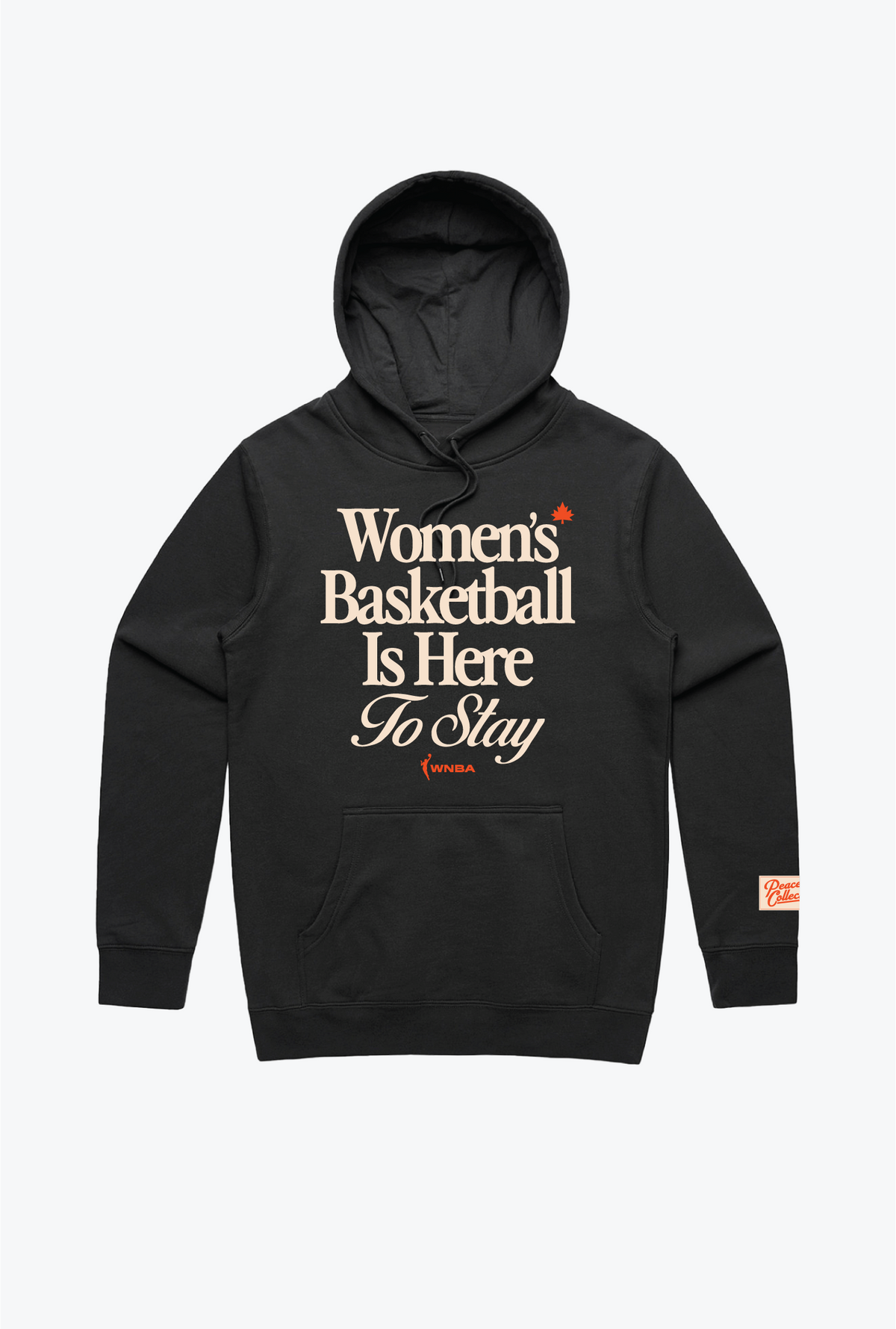 WNBA Women's Basketball is Here to Stay Hoodie - Black