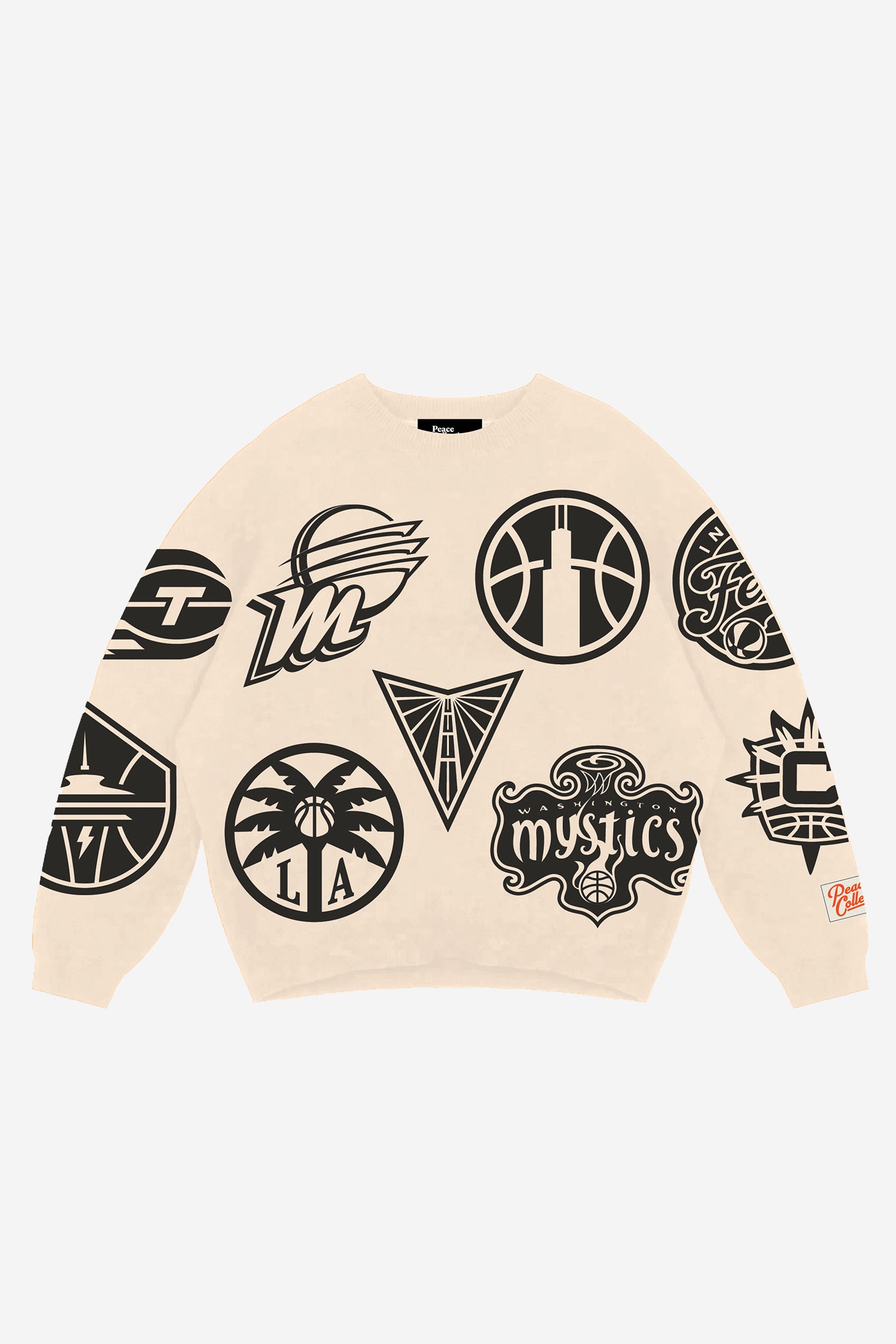 WNBA Knit Sweater - Ivory