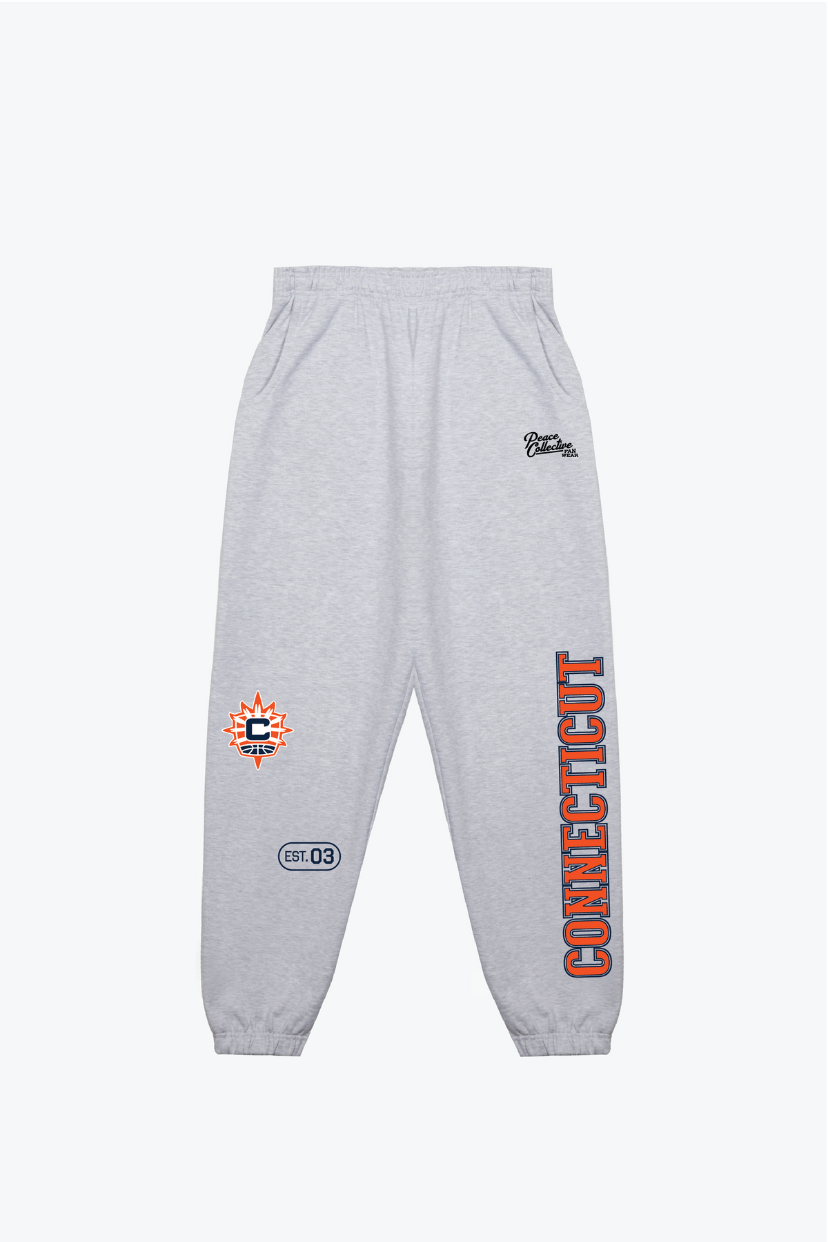 Connecticut Sun Heavyweight Jogger - Ash