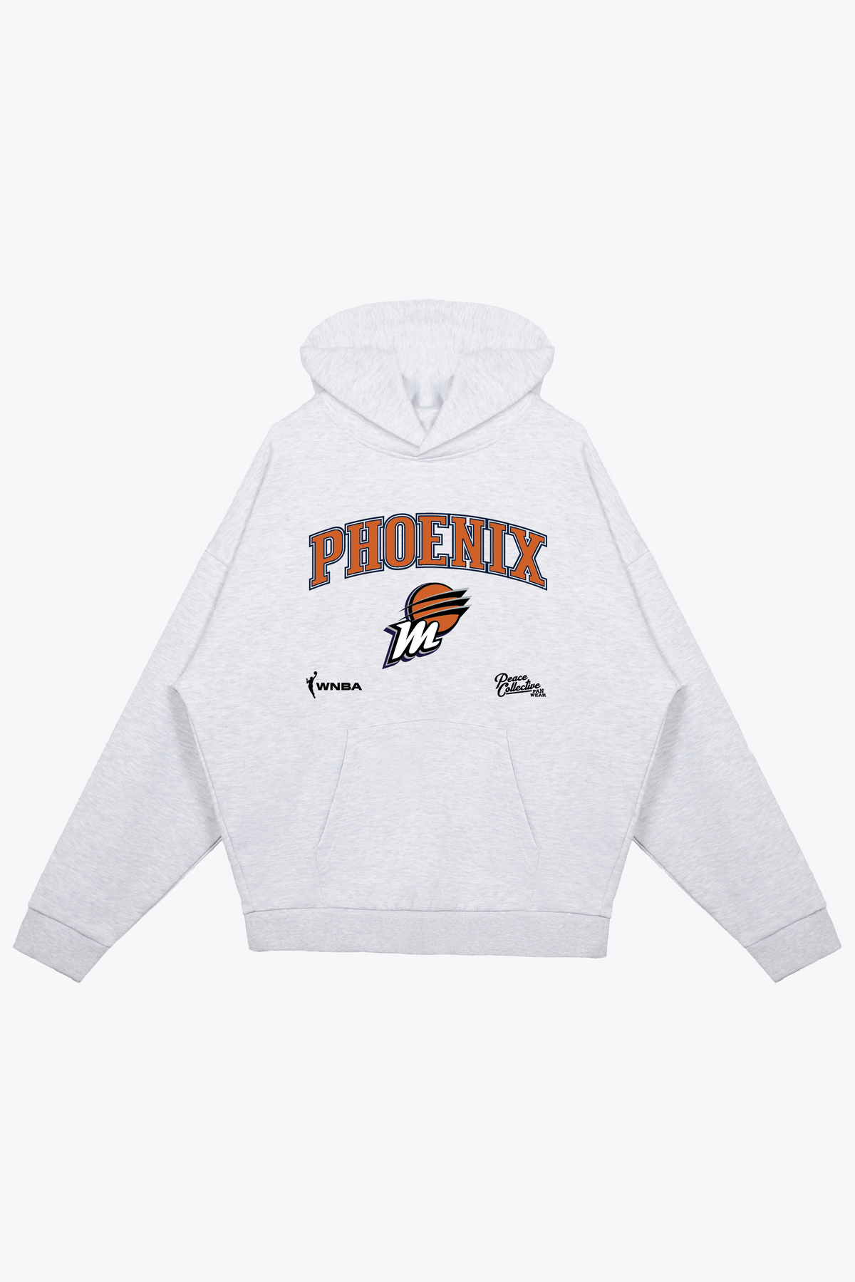 Phoenix Mercury Heavyweight Hoodie - Ash