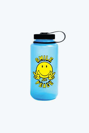 P/C x Smiley Peace Sign Water Bottle - Royal