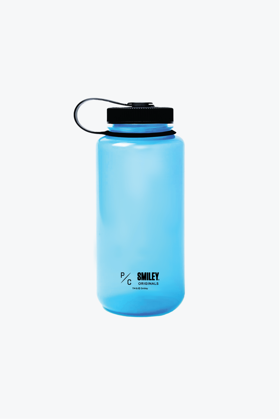 P/C x Smiley Peace Sign Water Bottle - Royal