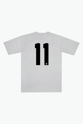 Ali Ahmed Heavyweight T-Shirt - Ash