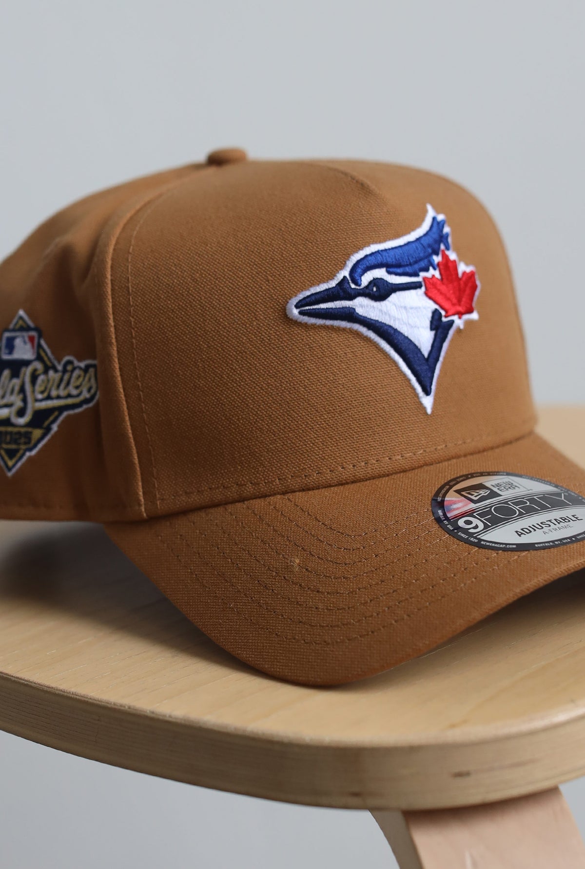 Toronto Blue Jays World Series 2025 9FORTY A-Frame Cap - Khaki
